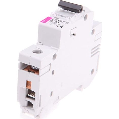Interruttore automatico 1P B 20A 10kA AC ETIMAT10 002121717