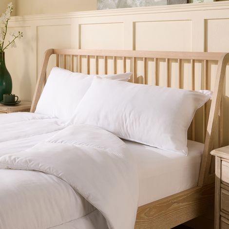 Slumberdown Anti Allergy Pillow, Medium Support, 2 Pack