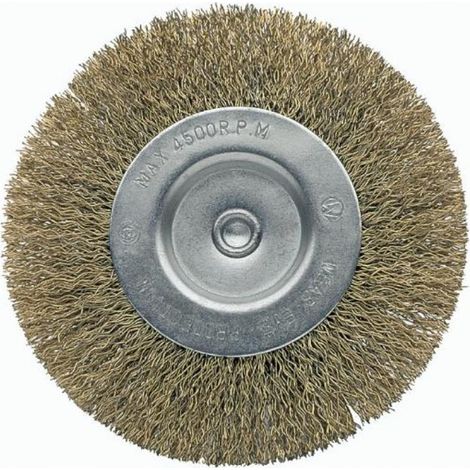 BELLOTA CEPILLO ALAMBRE LATON CIRCULAR    60ESPIGA 6 50807-.60 (1/3)