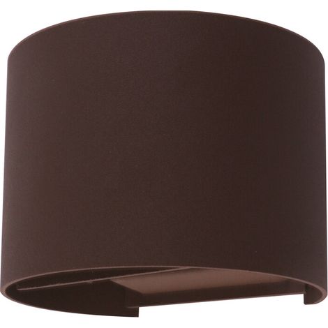 APPLIQUE GANDALF LED MARRONE 2X5W 4000K IP54- 1,0 pz