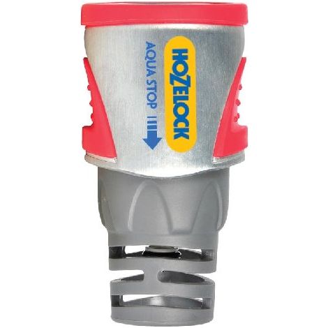 Raccord d'arrêt d'eau AquaStop Pro métal pour tuyaux de 15 à 19mm - HOZELOCK - 2045P0000