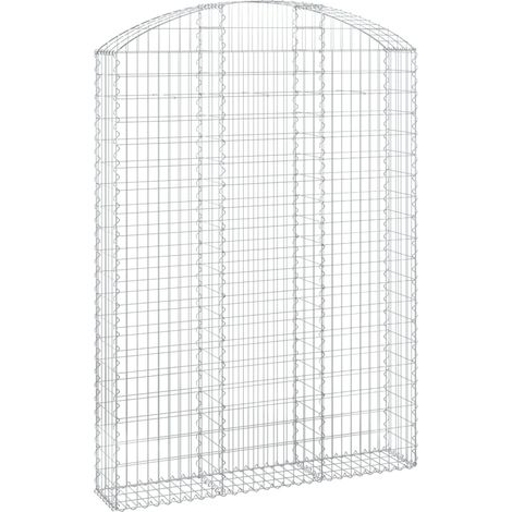 Maison Exclusive - Gabione mit Hochbogen 150x30x200/220 cm Verzin