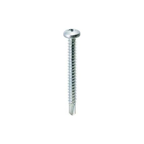 10 x VITE P/LAMIERA AUTOPERFORANTE TC PH 4,8X 16MM ZN UNI8118