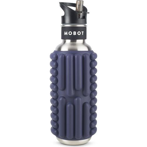 Bouteille de sport - Mobot - Fonction 2 en 1 rouleau de massage - Violet (1/5)