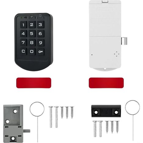 Electronic lock with digital code for gym locker, waterproof ABS (1/5)
