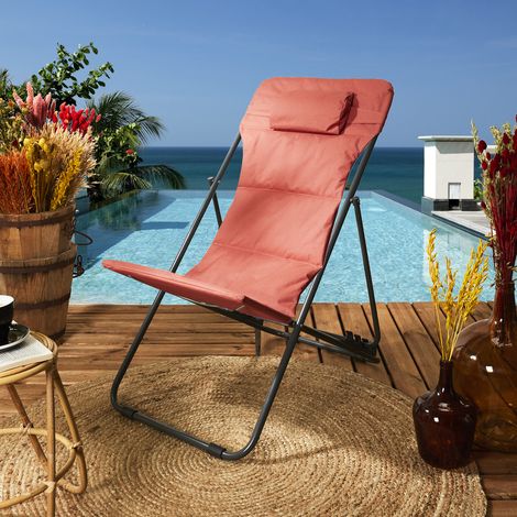 Transat - HOME DECO FACTORY - CORFOU - Pliable - Orange (1/5)