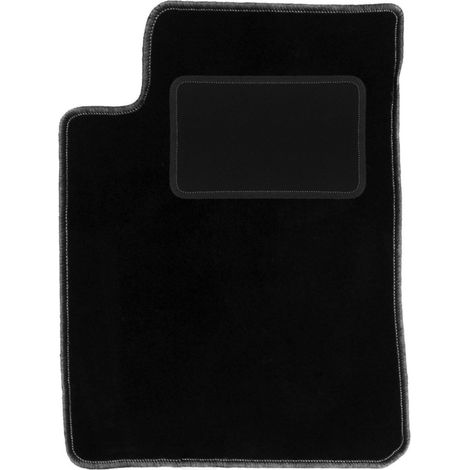 Alfombrilla de conductor negra para: SsangYong Kyron SUV (2005-2014)