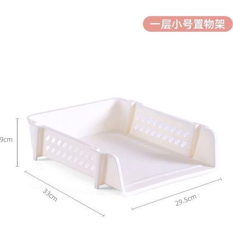 Support Pour Dossiers - Rangement Bureau A4 - Empilable - Pour Bureau Et Chambre Étudiante - 1 Pièce (1/5)