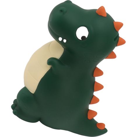 Niedliche Dinosaurier-Spardose, stoßfest, mit Cartoon-Motiv, Schreibtischdekoration, Geschenk für Kinder, groß, grün (1/5)