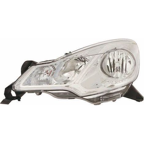 Phare avant gauche H1/H7 Citroen C3 2 phase 1 2009-2013