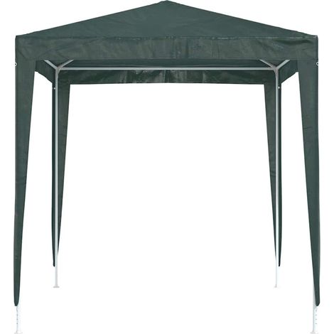 Tente de réception, Pavillon, Pergola, Tente de jardin, professionnelle 2x2 m Vert OIB9446E (1/5)