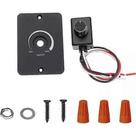 Interrupteur variateur LED miniature PWM 12 V 5 A compatible avec les camping-cars, les caravanes et les voitures (1/5)