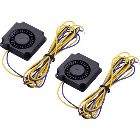 Packung mit 2 bürstenlosen Lüftern 40 x 40 x 10 mm, 12 V DC, kompatibel mit CR-10/CR-10S/CR-10 S4/CR-10 S5 3D-Drucker-Extrudern. (1/5)