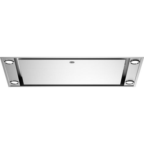 Bertazzoni KC90PRO1XA. Potenza massima di estrazione: 700 m³/h, Tipo di estrazione: Aspirante, Emissione acustica: 72 dB. Tipo: Integrato a soffitto, Colore del prodotto: Nero, Acciaio inox, Tipo d... (1/2)