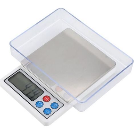 balance precision 2KG-0.1g Pese numérique professionnelle de cuisine haute précision balance culinaire électronique HAN08 (1/4)