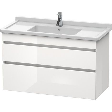 DURASTYLE mobile lavabo 470x1000x618mm ciliegio ticinese / basalto opaco