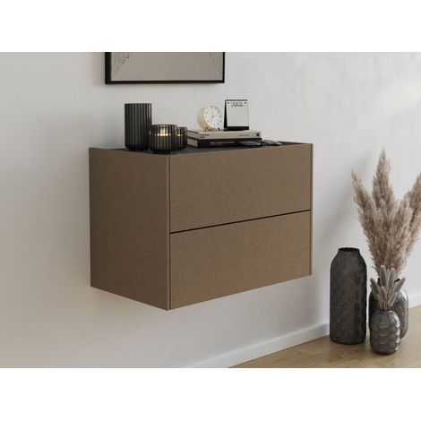 Hängeschrank Urban Slimline Konsole 2 Push-to-open Einzüge Sand (1/5)