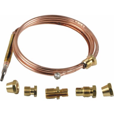 De Dietrich – Thermocouple 900 mm – Embout et veilleuse de chaudière – Installation professionnelle recommandée – S17007100