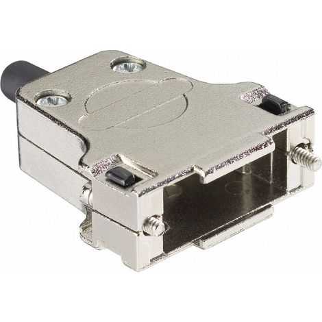 HARTING 09 67 025 0344 09670250344 D-SUB Gehäuse Polzahl: 25 Metall 180 ° Silber 1 St.