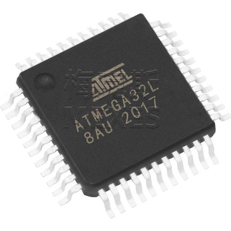 ATMEGA32L-8AU and ATMEGA32L-8MU chip electronic components, 5 units per pack.