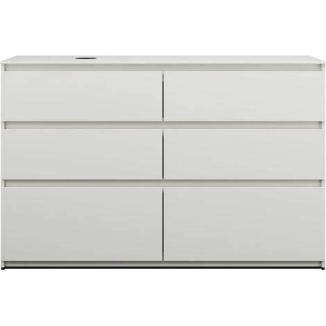 burgbad Lin20 mueble bajo para lavabo con consola, recorte para