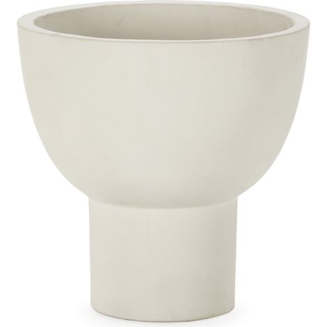 Macetero 50X50X50 Cemento Blanco