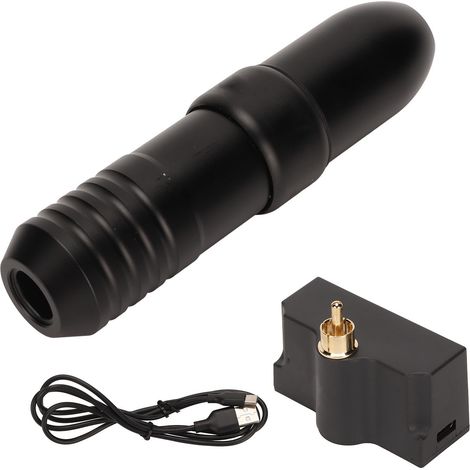 Kit de stylo tatouage sans fil LCD en alliage réglable, machine rotative interface RCA pour liner et shader (1/5)