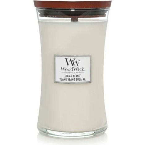 Candela WoodWick all'ylang-ylang ad energia solare, 609,5 g. (1/3)
