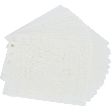 16Pcs Mandala Template Painting Drawing Stencils Set DIY Making Mold Art Craft Supplies (1/5)
