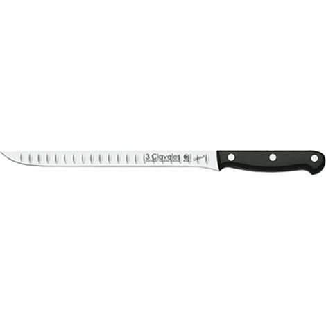 Schinkenmesser mit Alveolen 24cm Profi 00947 3 Claveles