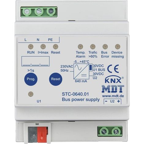 MDT technologies Busspannungsversorgung 4TE, REG, 640mA STC-0640.01 (1/5)
