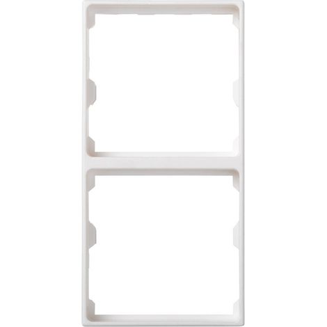Placa adaptadora doble s27 blanco SIMON 50000088-030