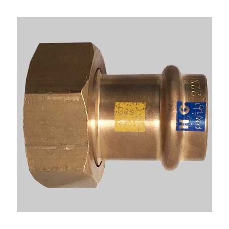 MEZZO BOCCHETTONE DADO GIREVOLE A PRESSARE - 15 x 3/4