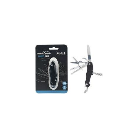 Redcliffs Coltellino Multiuso 15 Funzioni Nero