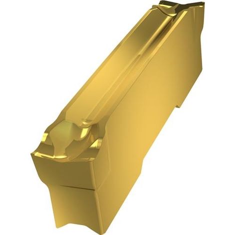 Wendeschneidplatte ISO GL4-D400M02-PM:G8330 Breite 4mm PVD beschichtet Gold (1/2)