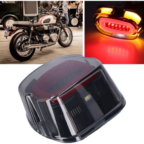 12V LED-Bremslichter, Rücklicht und Blinker für Retro-Motorräder (universell) (1/5)
