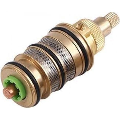 Thermostatic Cartridge and Brass Handle for Bathroom Mixer Tap, Shower Bar, Faucet Cartridge (1/3)