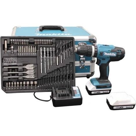 Makita HP488D008 Bohrer Perkussionsbatterie 18V 70 Zubehör (1/4)