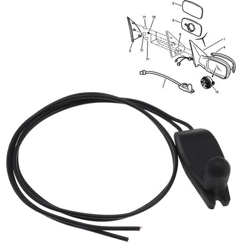 Capteur de température rétroviseur pour Berlingo C3 C4 DS3 206