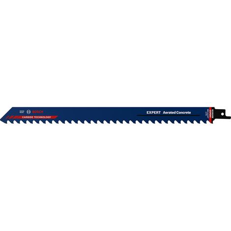 Bosch Professional 2608900411 3x Lame per Seghe Universali Expert Aerated Concrete S 1241 HM (Accessorio Sega Universale), 300 x 22 mm