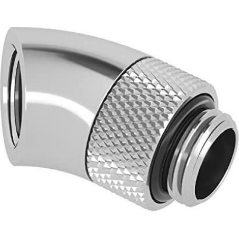 Brouette - Raccord G1-4 Mâle Rotatif 45° - Argent - Pour Jardinage - 1 Pièce