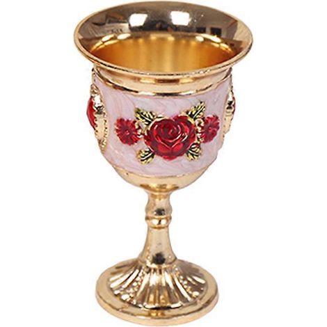 Verres à vin décoratifs en alliage de zinc (lot de 2) (1/5)