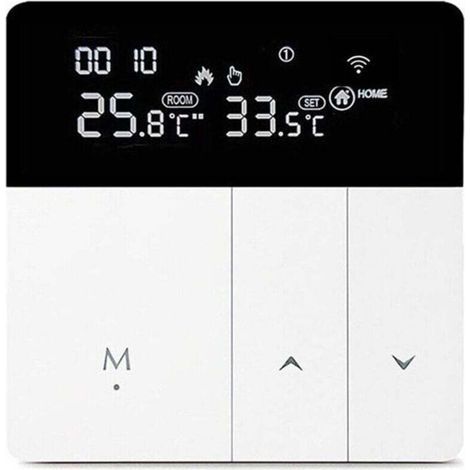 Thermostat programmable 3A Smart Link pour chaudières et installations sanitaires, commande tactile, contrôleur numérique, blanc (Wi-Fi non inclus) XXW (1/4)