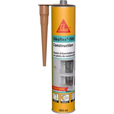 Sigillante per giunti da costruzione SIKA Sikaflex 708 Construction - Beige - 300ml
