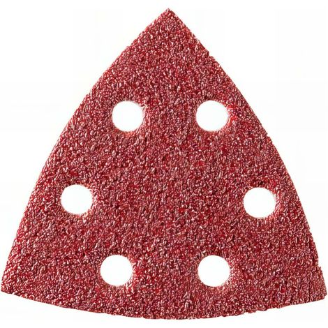 25 patins auto-agrippants Delta 6 trous 93 x 93 x 93 Gr 80 Corindon - 10960002 - Sidamo