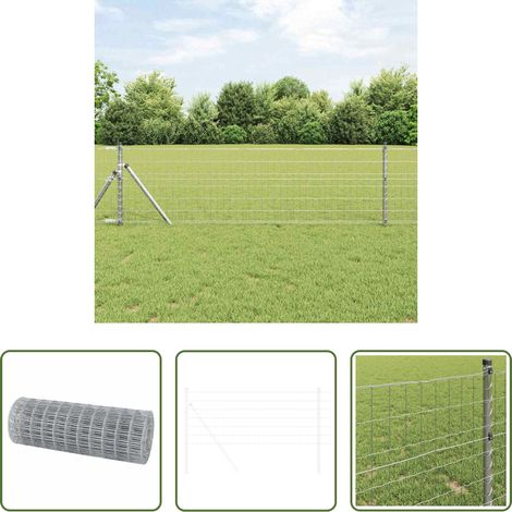 PVC-beschichtetes Eisen - Eurozaun 0,4 x 25 m PVC-beschichtetes Eisen (1/5)