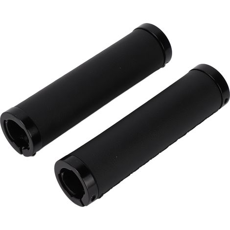Poignées de guidon vélo VTT avec double verrouillage, poignées antidérapantes pour vélo de route et cyclisme urbain (1/5)