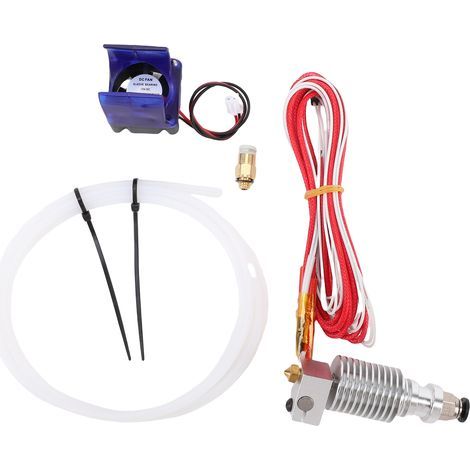 Kit de remplacement d'extrudeuse pour imprimante 3D V6, buse 1,75 mm 0,4 mm, longue portée (1/4)