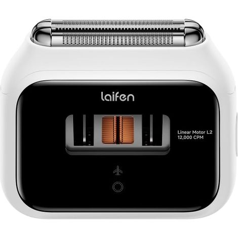 Rasoir Électrique à Grille à 3 Lames, Idéal pour le Voyage Moteurs Linéaires 2x12k Coupes/Min, Rasage Sec/Humide, Lame 0,055mm, Batterie 100min, USB-C, IPX7. (1/5)