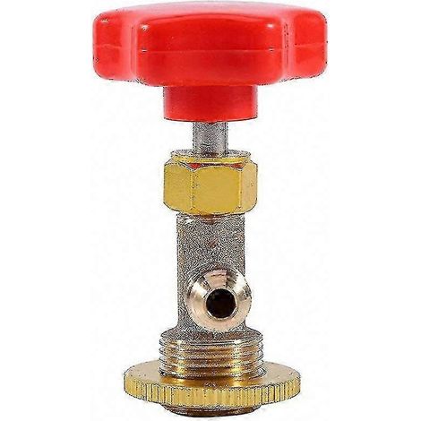 R134a Can Tap Valve M14 1/4 SAE pour Ouverture Bouteille de Fréon Auto Climatiseur (1/5)